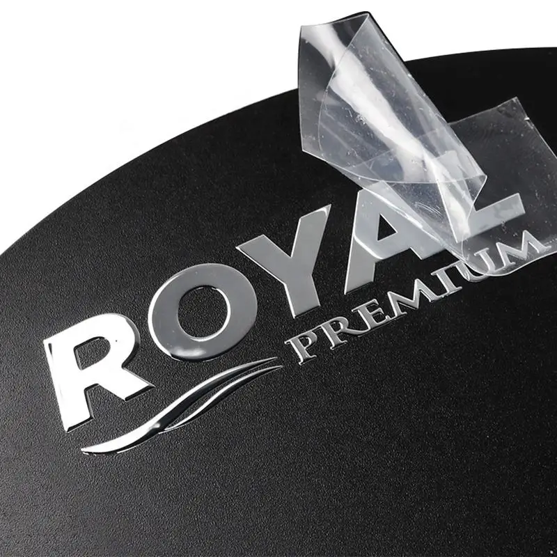 Custom UV Transfer Stickers Crystal/3D/Metal Logo Transparent Labels for Bottles/Bags/Gift Boxes Any Size, Personalized Printing