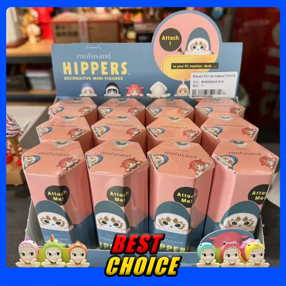 

2024 New Sonny Angel Hippers Mofusand Blind Box Party Cute Doll Mystery Box Lucky Box Toys Unpacking Accessories Children Gifts