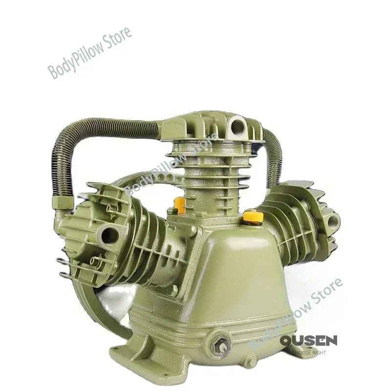 7.5KW 0.9/8 Industrial Piston High Pressure Three Cylinder Air Compressor Pump Head Air Compressor Head Air Pump