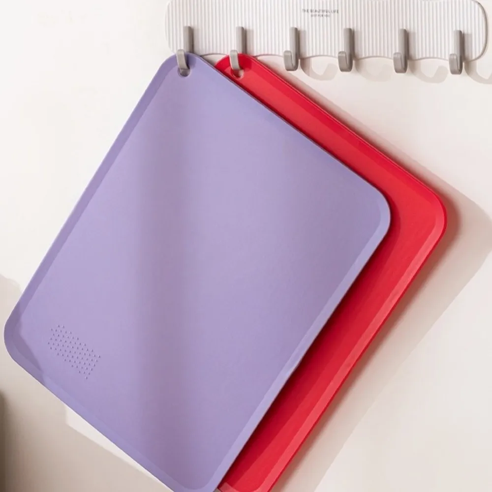 Dishwasher Safe Square TPU Cutting Board Non-Slip Anti-Mold Chopping Block Soft Flexible Vegetable Chopping Board Camping