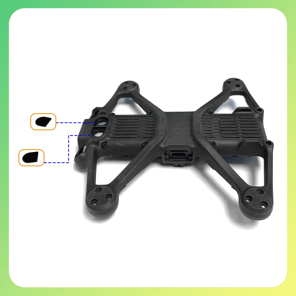 Оригинальный дрон Avata2 со стабильными верхними и нижними корпусами, подходит для деталей обслуживания серии DJI Avata.