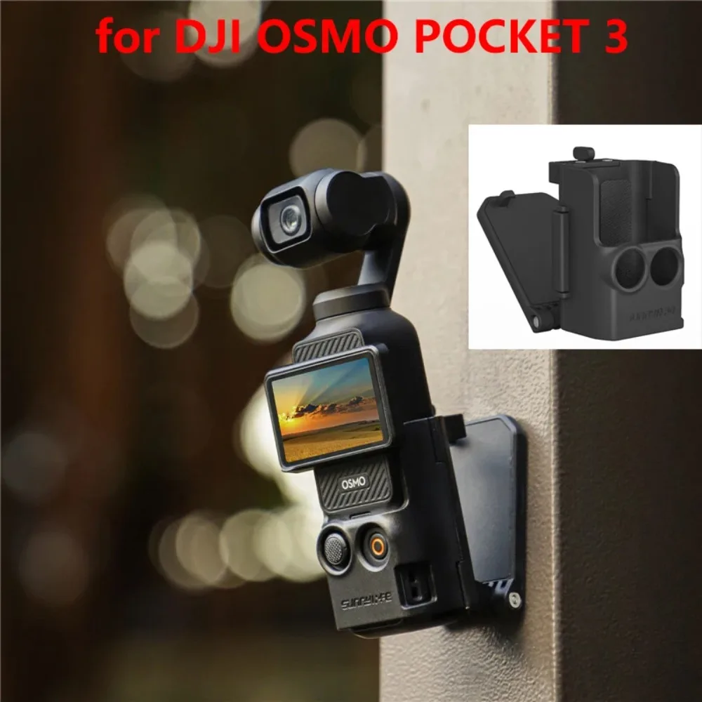 Multifunctional Magnetic Mount Adjustable Tabletop Bracket Vlog Cycling Outdoor Shooting Holder Fit Pocket 3 Camera Accessories