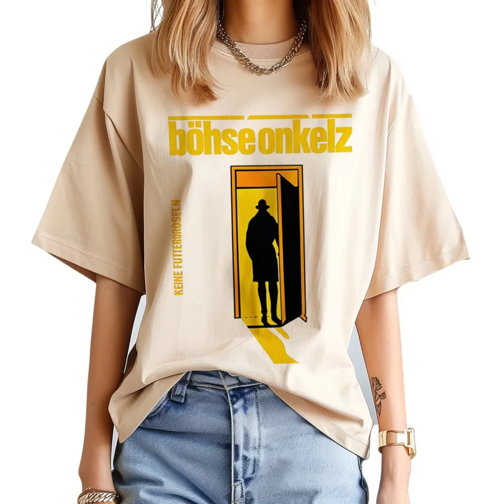 Mens Fashion In The 2000S - Yaz Sıcak Satış Böhse Onkelz Tshirt