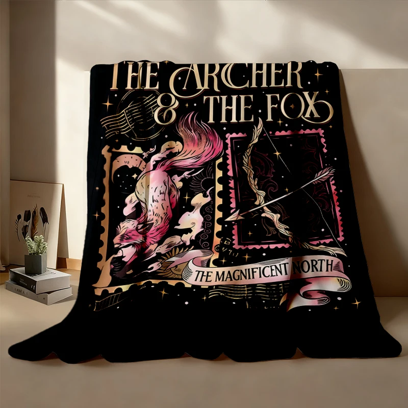 Ballad Of The Archer And The Fox Warm Blanket, Book Gift, Fantasy Booktok Reading Club, Stephanie Garber