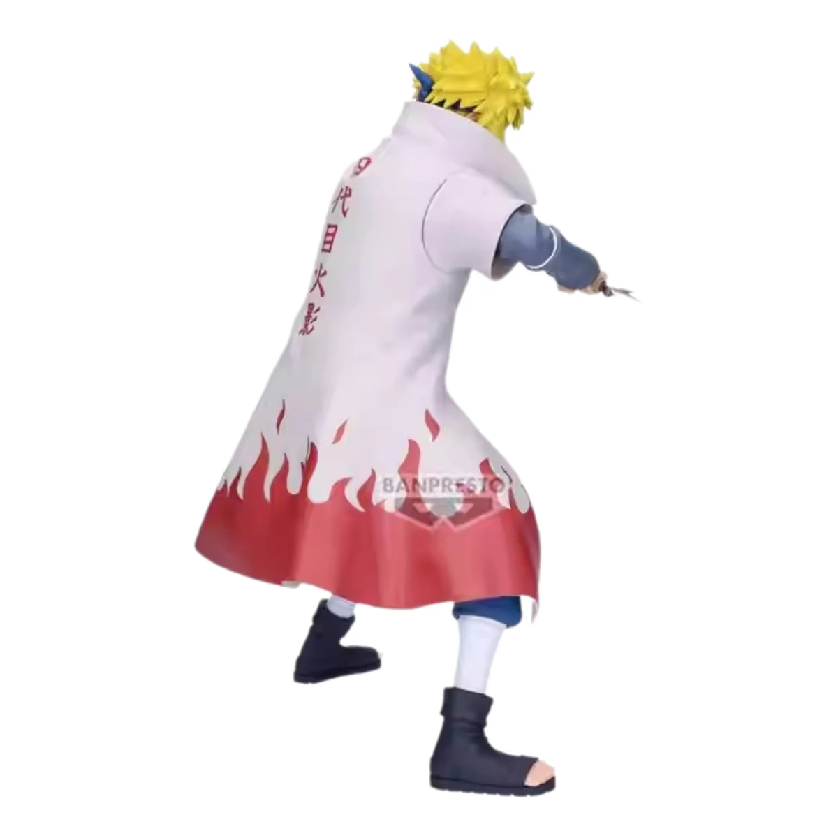 Bandai Original NARUTO Shippūden Grandista Serie Namikaze Minato 23 cm Anime Actionfigur Geschenk Imperial Robe der vierten Generation