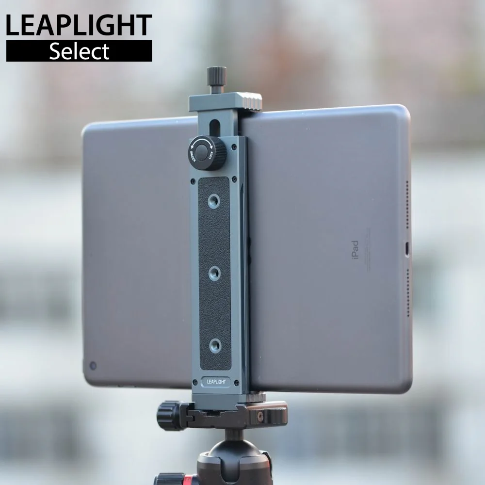 LEAPLIGHT Aluminiowy uchwyt do tabletu i telefonu, regulowany stojak do telefonów i tabletów Ipro, uchwyt na tablet, statyw — zdjęcie produktu 2