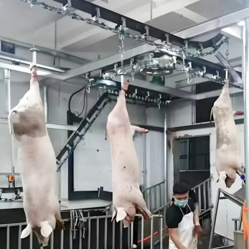 Portable Pig-Hog Slaughterhouse-Complete with Bleeding Tank-Dehairing Tools
