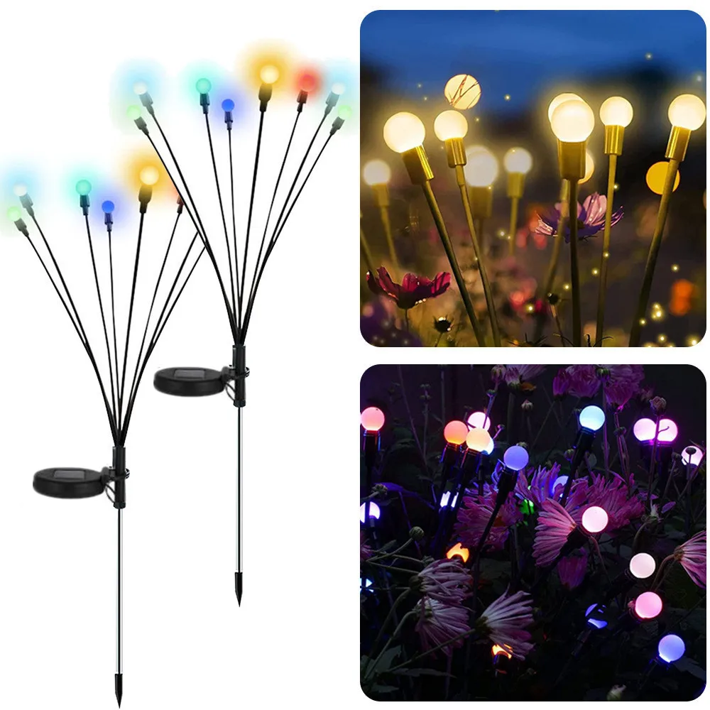 luz solar led jardim ao ar livre decoracao paisagem luzes firework firefly gramado lampadas casa de campo terraco varanda decoracao da lampada 01