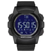 Reloj para hombre militar resistente al agua 100M NORTH EDGE reloj deportivo ejército Led cronómetros de pulsera digitales para hombre para IOS Android