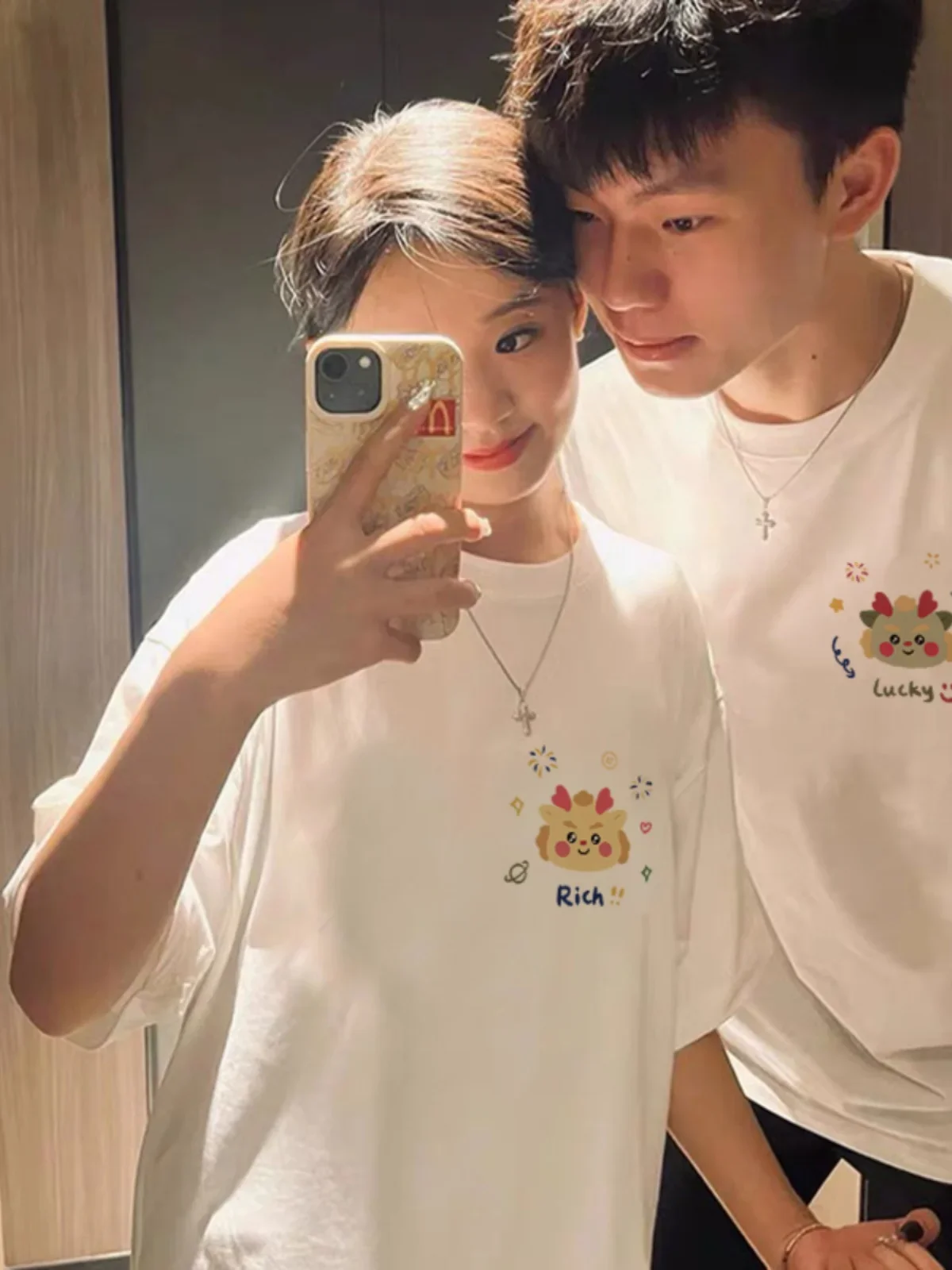 2024 Lovers Couple T Women Men Newest Valentines Gift Printing Mr Mrs Couple Summer Matching Clothes for Lovershirt 골프웨어  마크앤로나