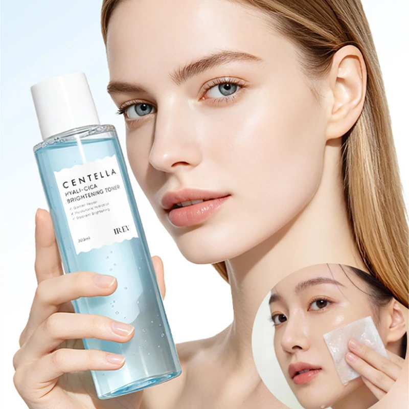 Natural Centella Asiatica Hyaluronic Acid Toner 200ml Refreshing Hydrate Brighten Skin Daily Care Facial Water Korean Skincare