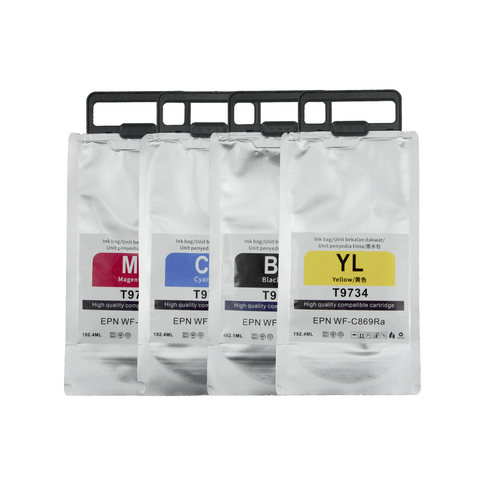 T9731 T9732 T9733 T9734 Compatible ink cartridge ink bag for Epson For WF-C860 Series WF-C869 Series WF-C869R WF-C869RDTWFC