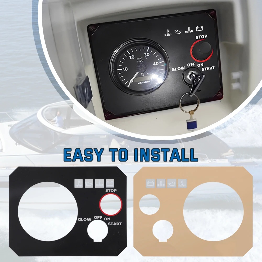 ДЛЯ INSTRUMENT PANEL YANMAR НАКЛЕЙКА ТИП B ДВИГАТЕЛЬ 3YM30 3YM20 2YM15