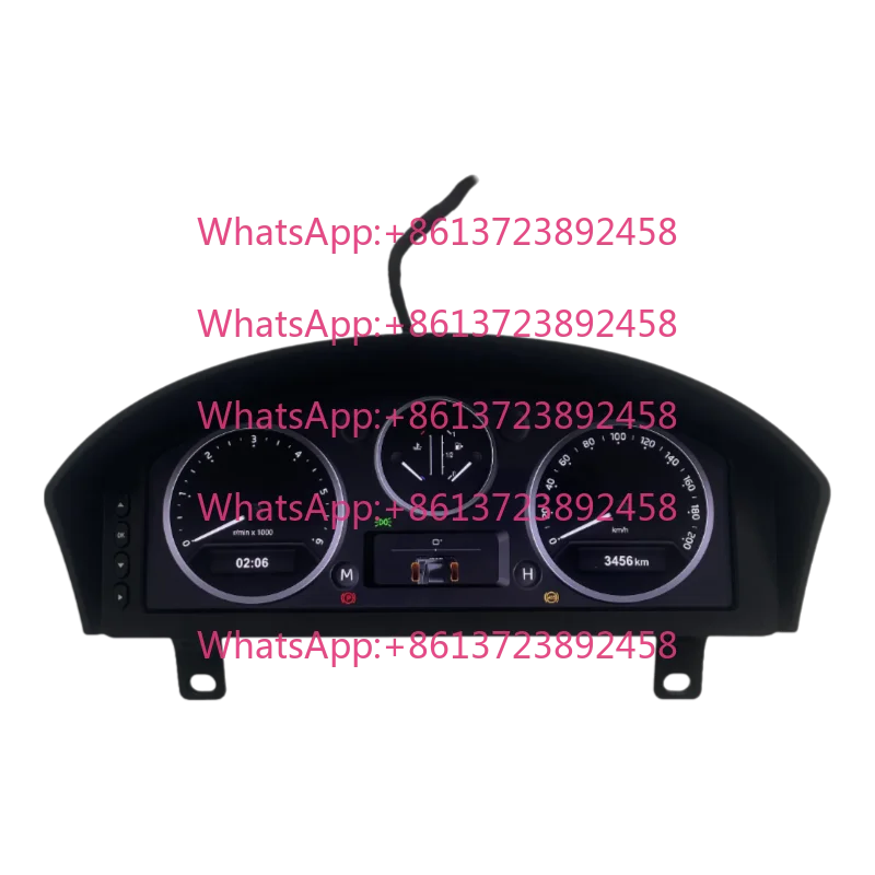 Car Digital LCD Dashboard Speedometer Oil Gauge Land Rover Defender L316 2012-2016 Touch Screen GPS Navigation OBD Diagnostic