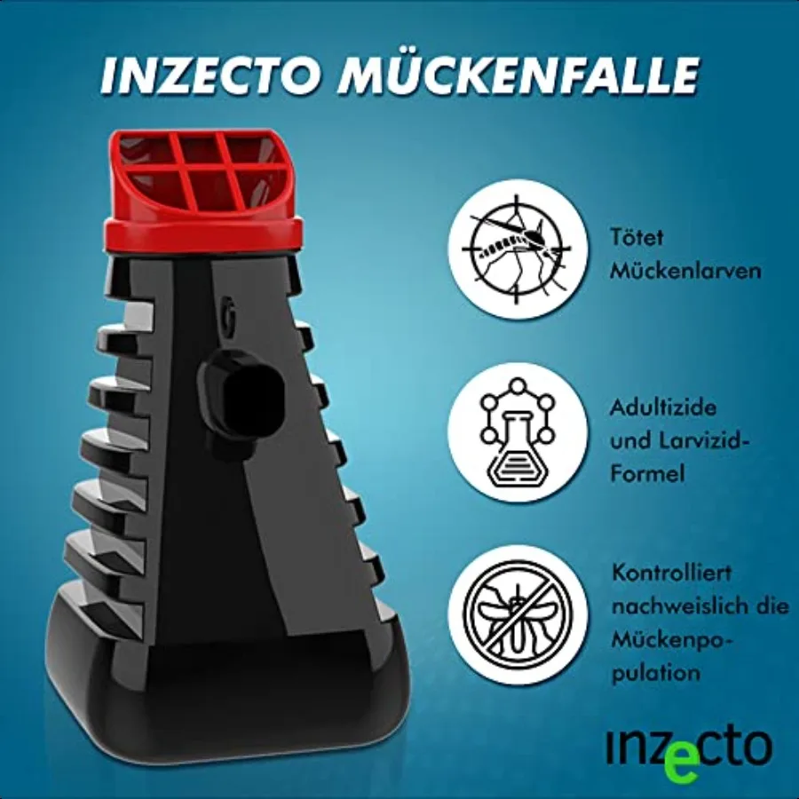 Mosquito Control Trap Device to Effectively Kill Mosquitoes Their Larvae Outdoor Mosquito Eradicator That is Effective LongTerm