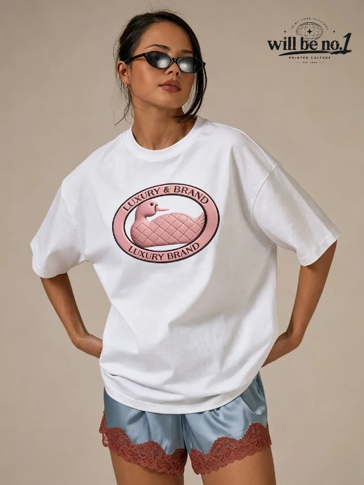 Summer Clothing Brands For Women - T-shirt en coton pur pour hommes