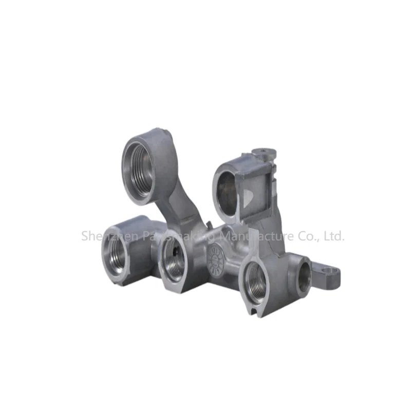 Промышленные алюминиевые детали, обработанные на станке с ЧПУ — цветной анодированный