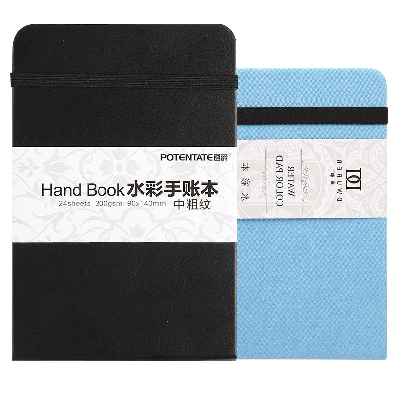 Dorerart Watercolor Notebook for Art Students, Medium Texture Watercolor Paper 300g, Pocket Notebook, Portable Sketchbook, Travel Drawing Book, Beginner's Drawing Notebook view 2