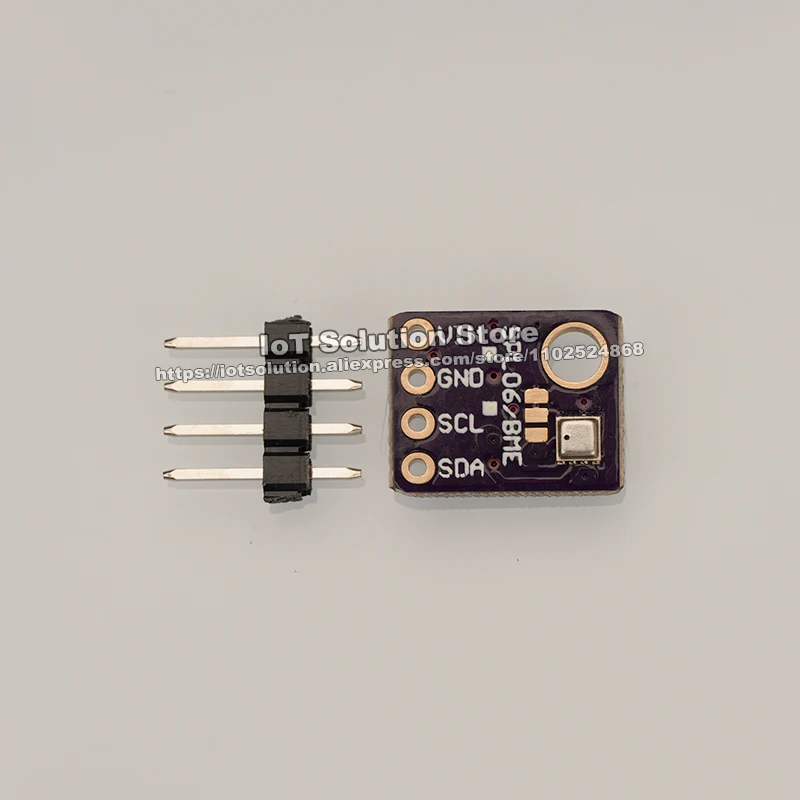 GY-BME280-5V BME280 5 فولت إمدادات الطاقة درجة الحرارة الرطوبة وحدة استشعار الضغط الجوي حجم صغير GYBMEP