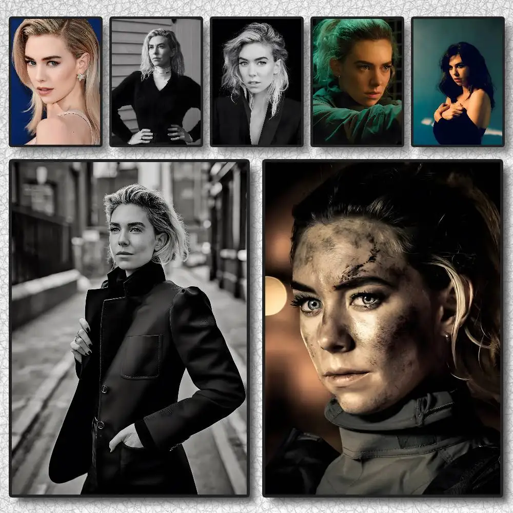 ملصق الممثلة V-فانيسا كيربي HD جدار لزج فني مقاوم للماء لغرفة المعيشة المنزلية وغرفة النوم والديكور الجمالي #3