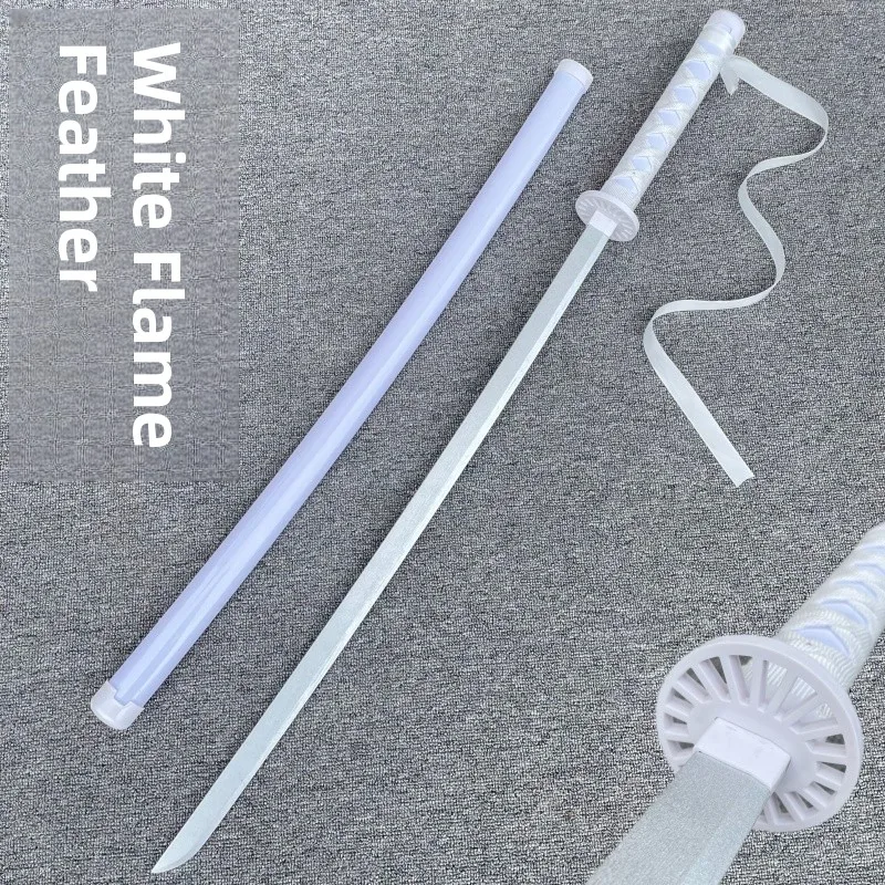 Children's Toy Wooden Sword with Sash And Sheath for Kendo Short Video Shooting Unsharpened Martial Arts Training Sword