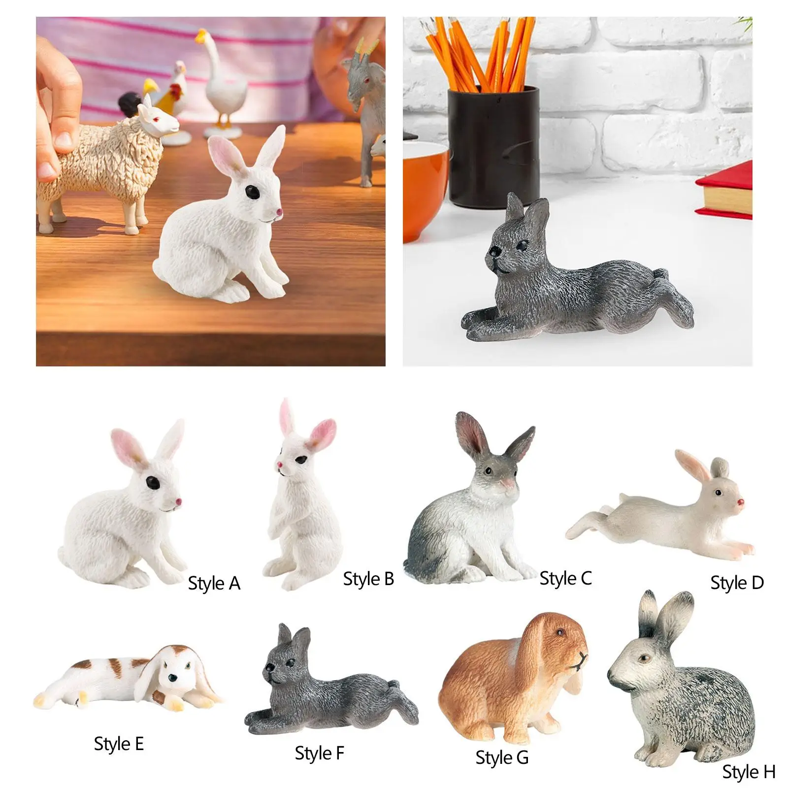 أرقام زخرفة المناظر الطبيعية الصغيرة للألعاب التعليمية وهدايا عيد الميلاد