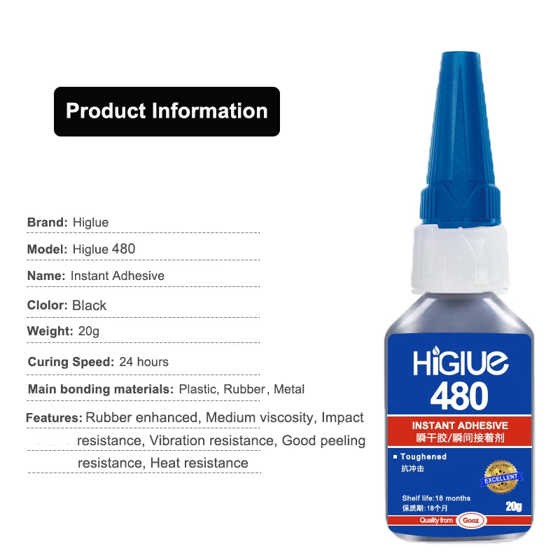 480Tire Repair Black Glue Liquid Strong Rubber Wear-resistant Non-corrosive Adhesive Instant Bond Leather Impact Resistance