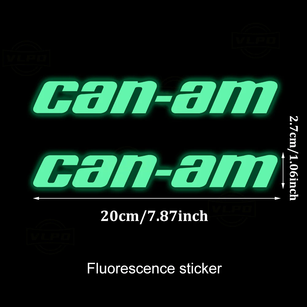 ملصقات ATV ملصق مضاد للماء لـ Canam Maverick X3 Can Am Ryker 900 Renegade 800 Spyder F3 Outlander 1000 Can-am ملصق #6