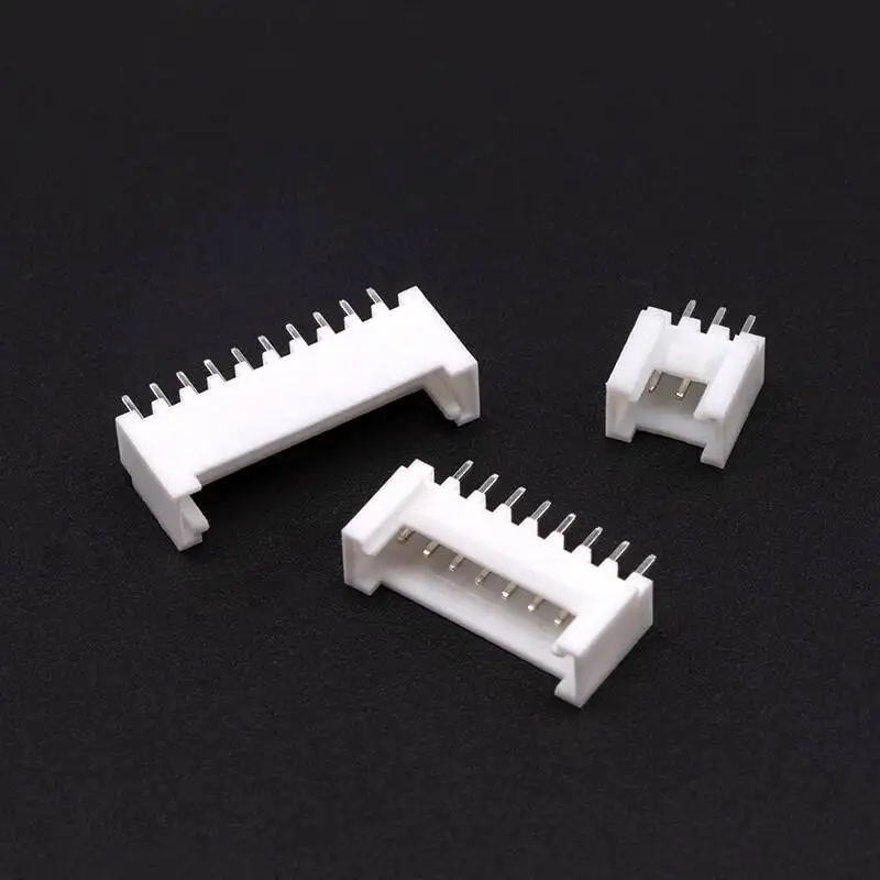 50 Stück HY2.0 Gerader Steckverbinder mit Schnalle und Verriegelung, Steckerabstand 2 mm, 2P345678p10p Bein – Detail 2