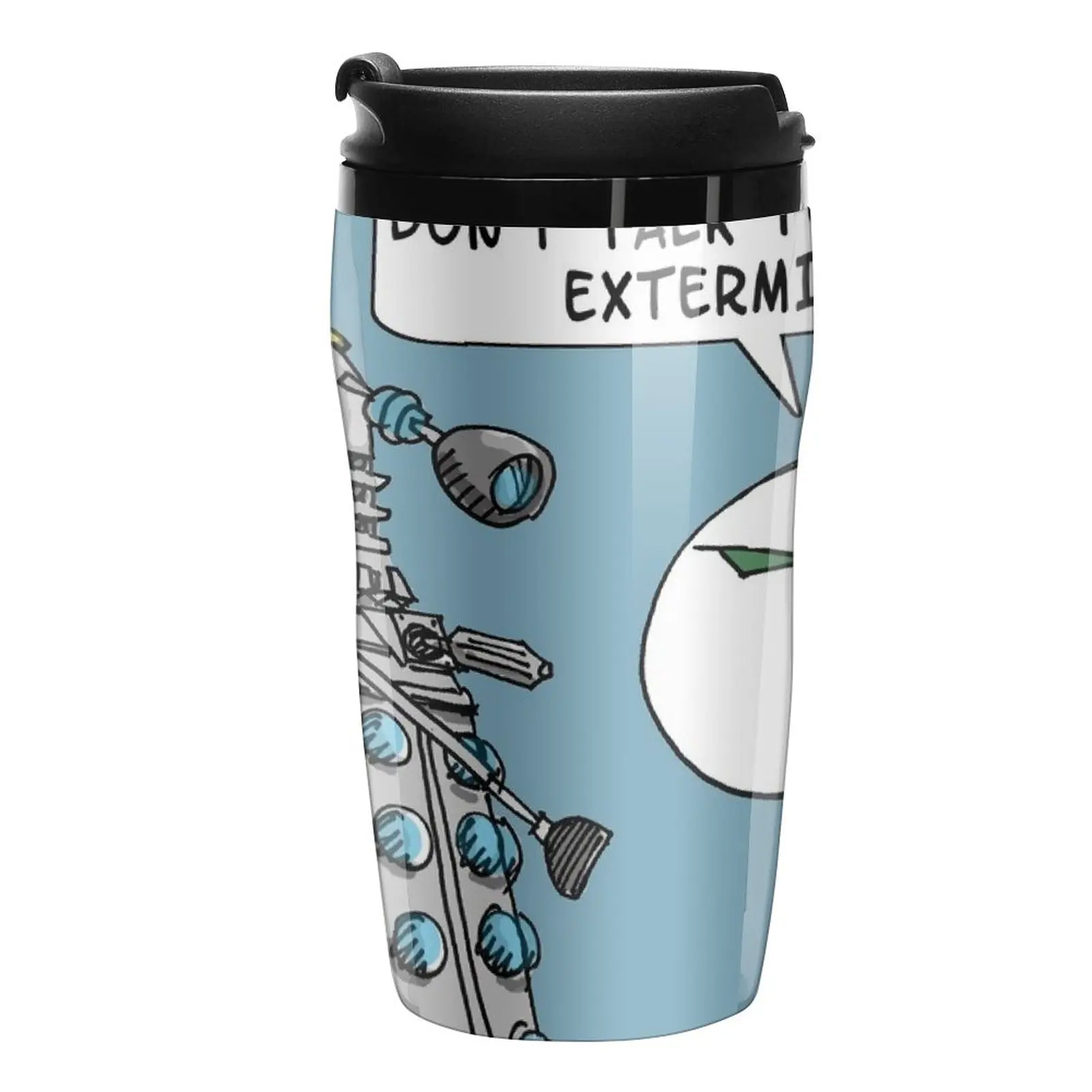 New Marvin meets Who? Travel Coffee Mug Elegant Coffee Pretty Coffee Cup Coffee Accessories