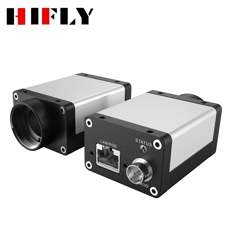Machine Vision 9MP 13fps Mono GigE C-mount Global Shutter Industrial Inspection Camera