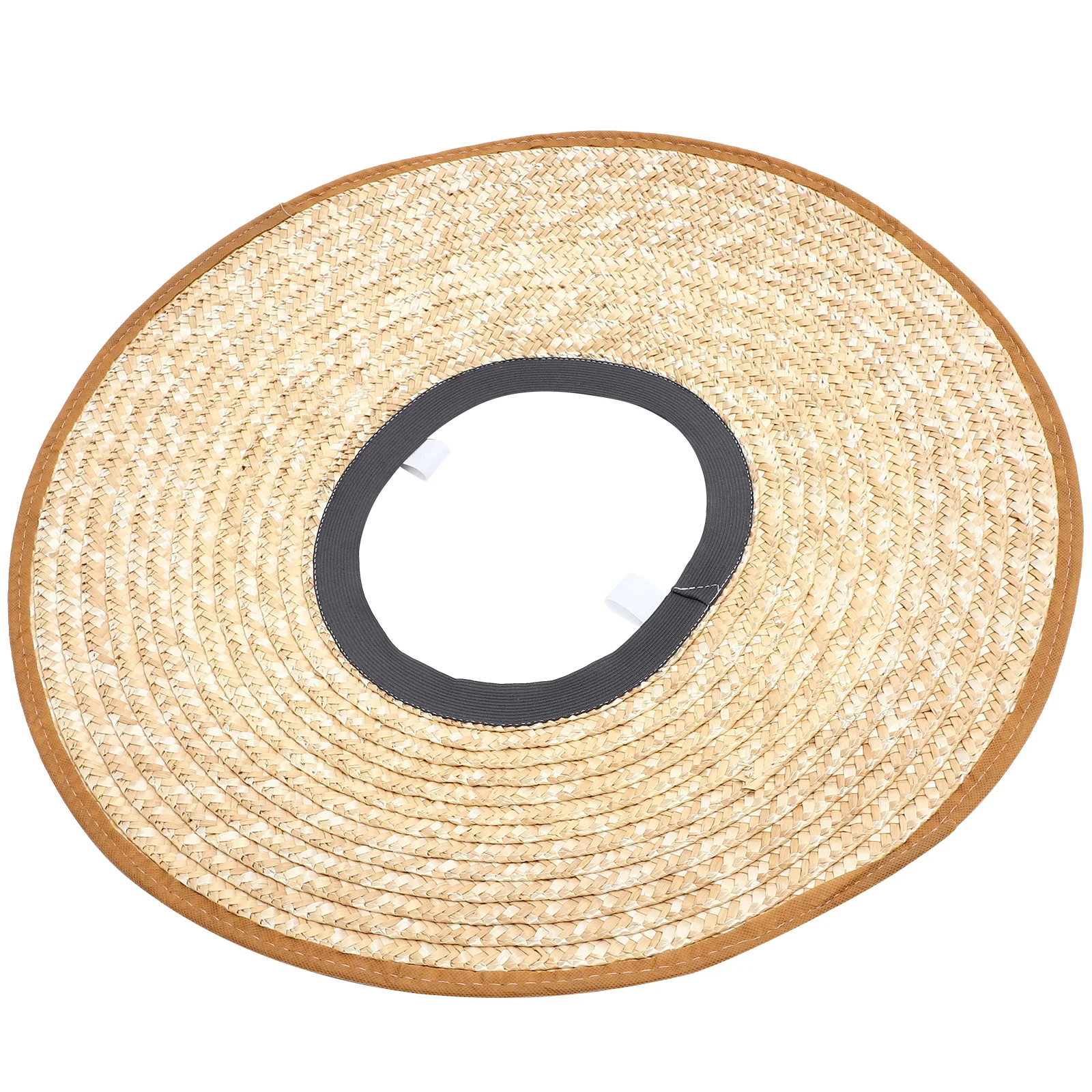 

Construction Sun Hard Hat Visor Hard Hat Sunshade Visor Full Brim Straw Safety Waterproof 42cm Diameter Working Sunshade