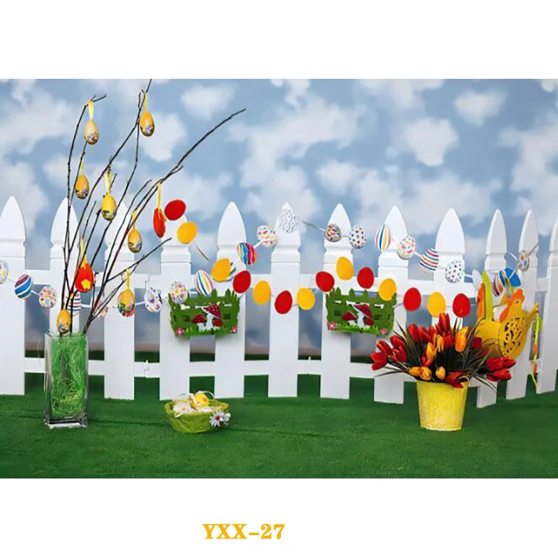 

SHUOZHIKE Happy Easter Day Photography Backdrops Birthday Baby Photography Background Newborn Photo Studio Props YXX-128