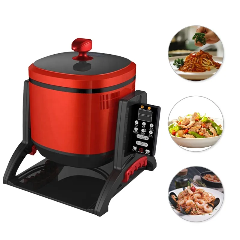 Chinese Restaurant Fried Rice Robot Cooker Intelligence Automatic Stir Fry Cooking Machine