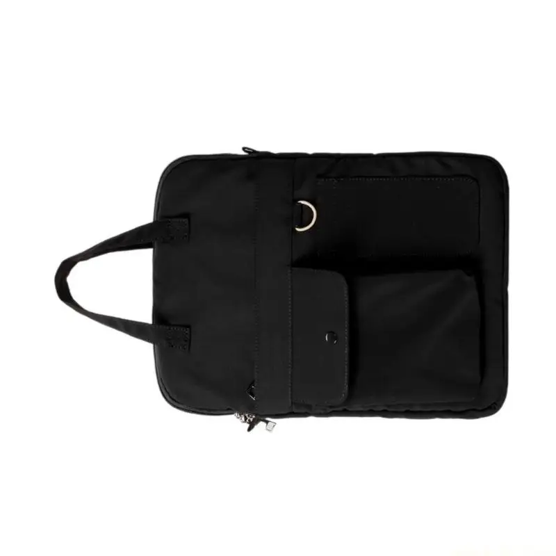 Laptop Sleeve Bag Organizational Pockets Adjustable Shoulder Strap For Business