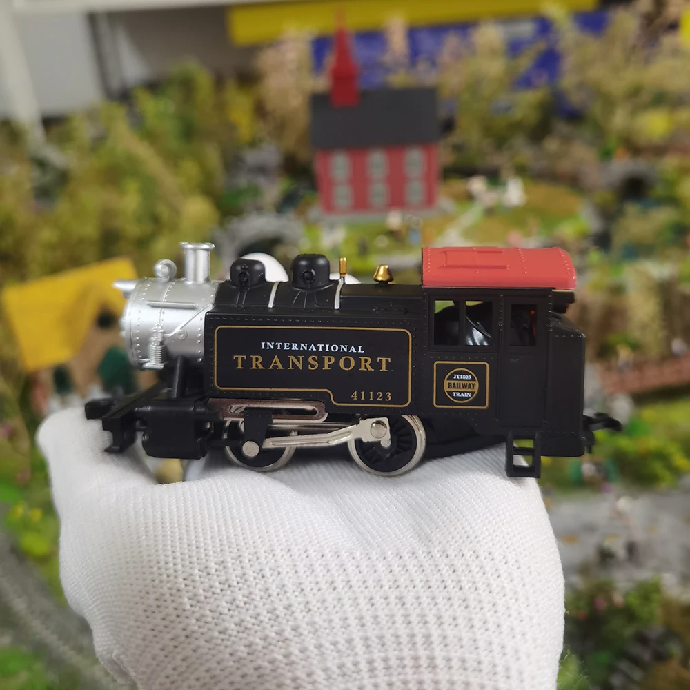 

1/87 HO модель паровоза, локомотив, маленький поезд, игрушка, европейская версия, детская игрушка, сплав