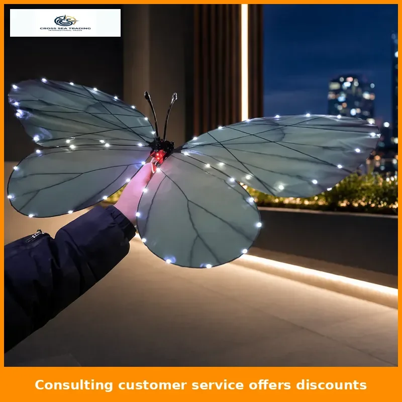Remote Control Butterfly Flyer Glass Butterfly Bionic Fluttering