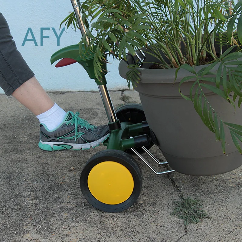Gardening flower pot handling trolley household potted plants green plant trolley artifact gardening artifact