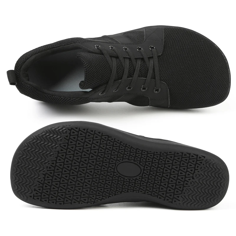 Men Barefoot Wide-Toe Shoes Outdoor Cross-Country Zero-Drop Casual Sports Shoes Women Mesh Lightweight Minimalist Walking Shoes