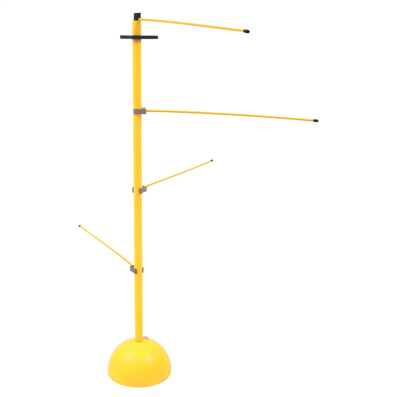 Basketball Height Adjustable Dribbling Equipment Agile Reaction&Ball Control Training Lever PVC Dribble Stick Floor Stand