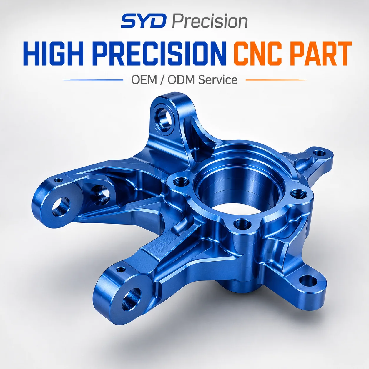 Precision CNC Milling Parts Custom Aluminum Metal Brackets Fixtures OEM ODM Service