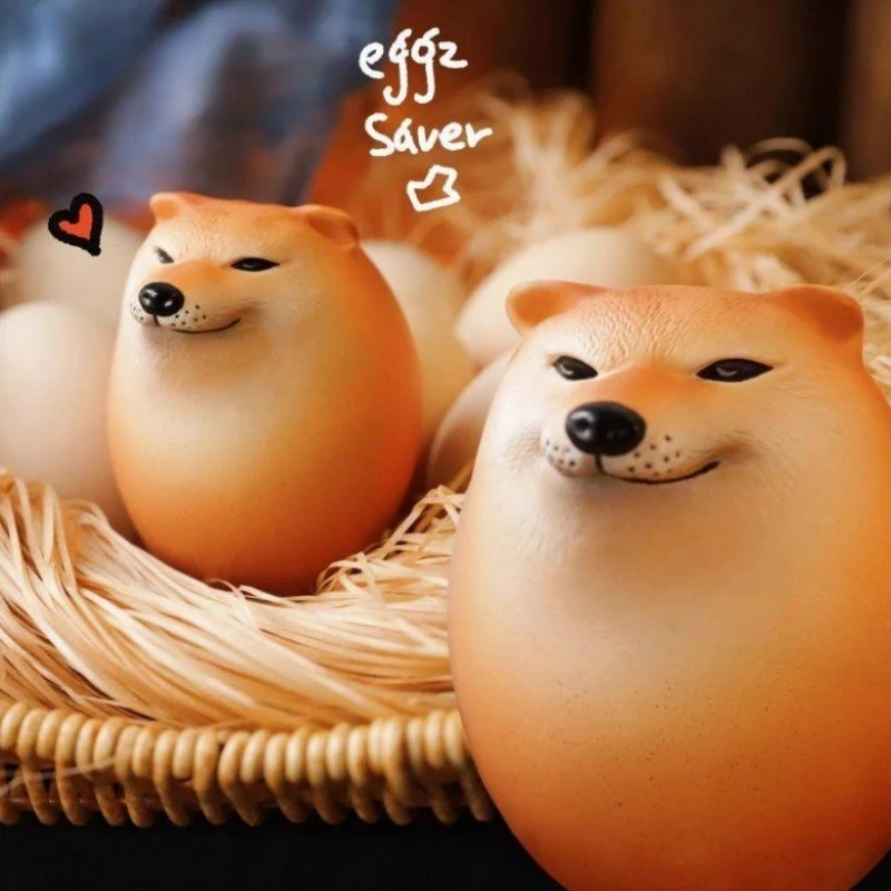 Dog Squishy Egg Toy…