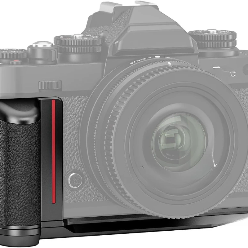 L-plate handle for camera, aluminum-combined vertical shot L-plate retro grip