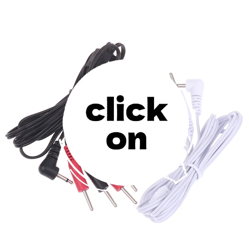 

4 Pins Head 2.5mm Plug Type Electrode Cable Line Wire For Tens Acupuncture Electrical Nerve Muscle Stimulator