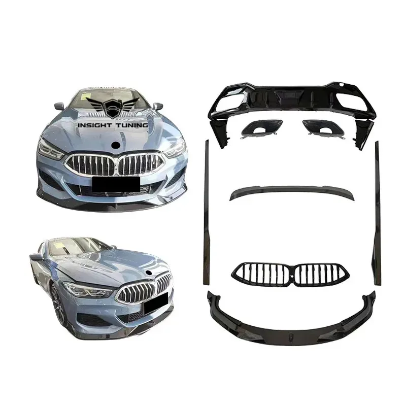 

Пластиковый бампер серии 8, обвес для s G14 G15 840I M850I, черный комплект для тела Wor