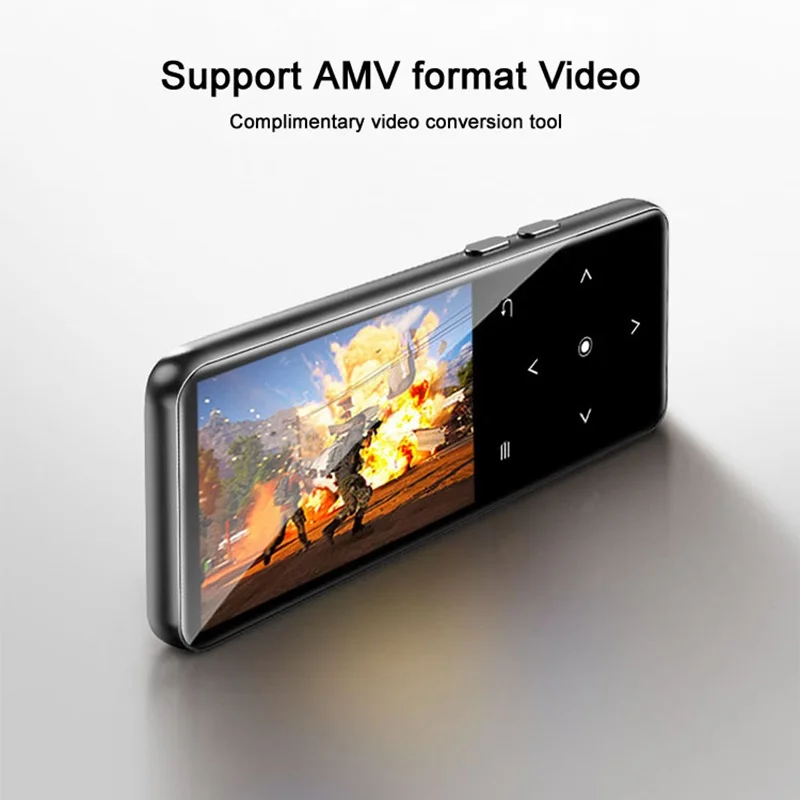 جديد BENJIE X3 بلوتوث 5.2 مشغل MP3 مع مكبر صوت HiFi مشغل موسيقى وكمان دعم فيديو راديو FM تسجيل الكتاب الإلكتروني TF بطاقة SD