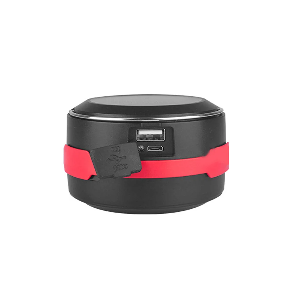 

Led Camping Solar Powered Outdoor Lantern Solar Camping Lamp With Hook For Backpacking Hiking Fishing Emergency Red