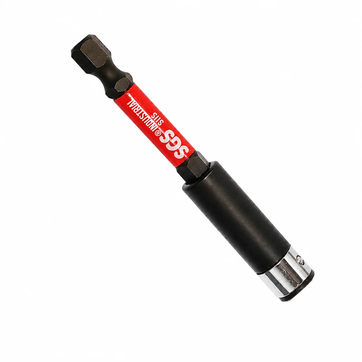 1/ 4inch Hex Shank Bit Adapter, Industrial-Grade Quick-Change Screwdriver Bit Adapter, 75mm Extended Design, Special Extension Rod for Woodworking / Auto Repair / Furniture Installation