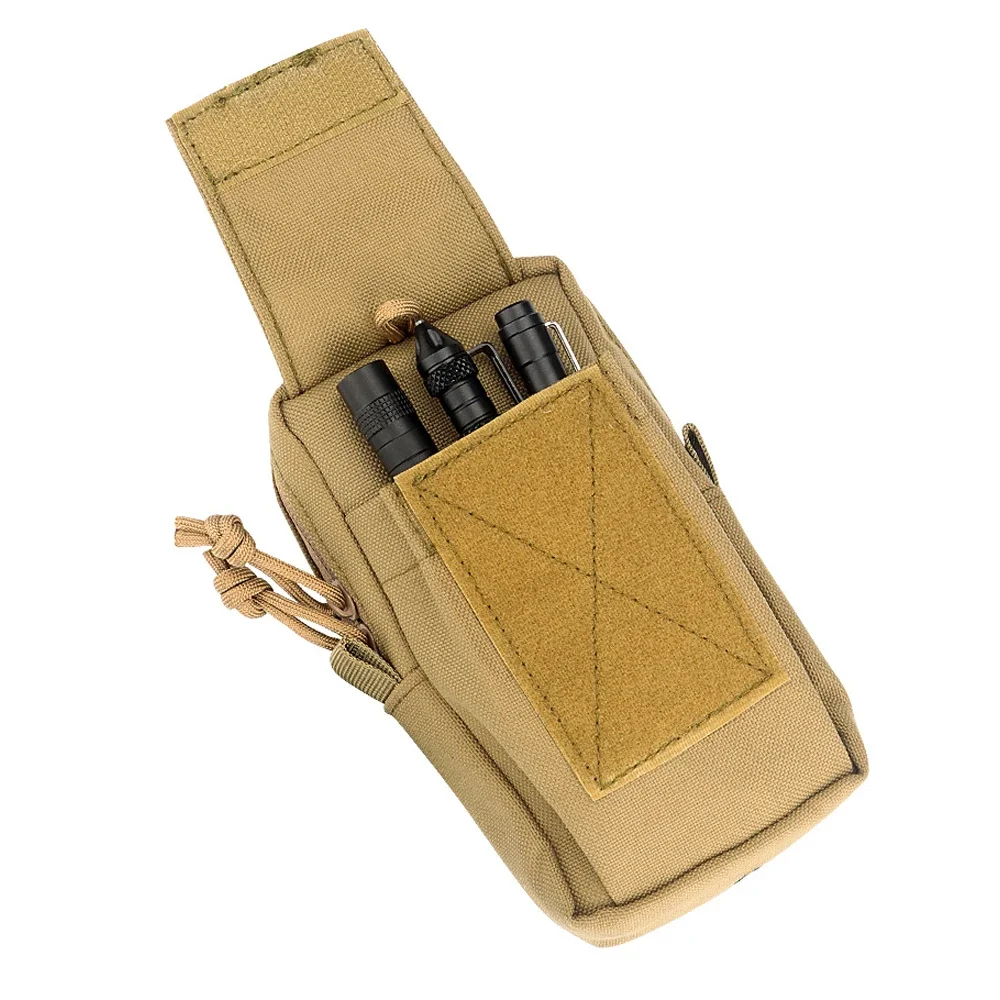 Taktische Molle-Handytasche, wetterfeste, langlebige Rucksackgurttasche für Outdoor-, Wandern-, Klettern- und EDC-Essentials – Detail 9