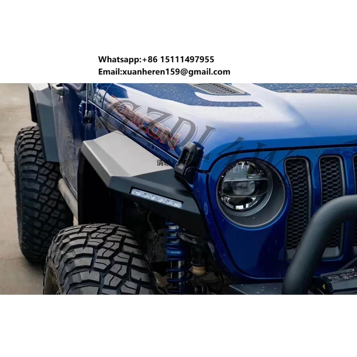 

4x4 Offroad Body Kit Aluminium Steel Wheel Arch JL Fender Flares for Wrangler JL 2018+